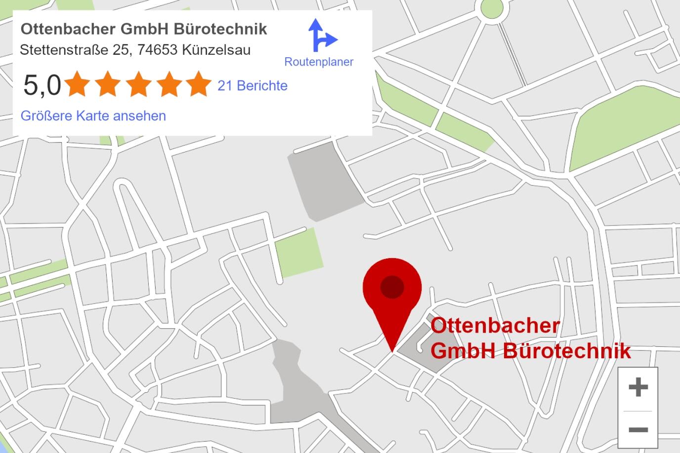 Anfahrt und Kontakt zum Büroausstattung-shop24 - Ergonomiestudio