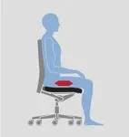 Technik_im_Buerostuhl_Schiebesitz