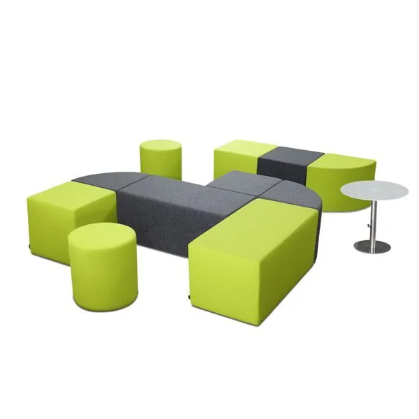 Sitzhocker SMV Cube ( 500 B x 500 T x 350 Hmm) - SMV CUBE eckiger sitzhocker