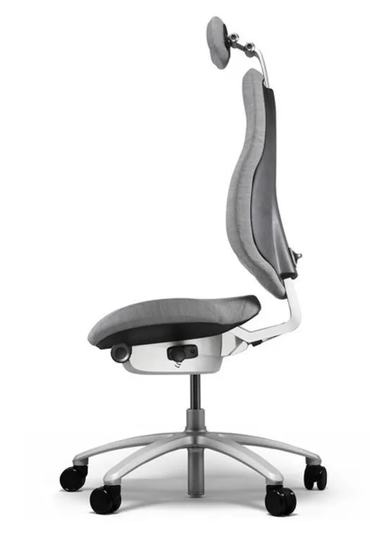 B&uuml;rostuhl RH Mereo 220 Silber mit hoher R&uuml;ckenlehne