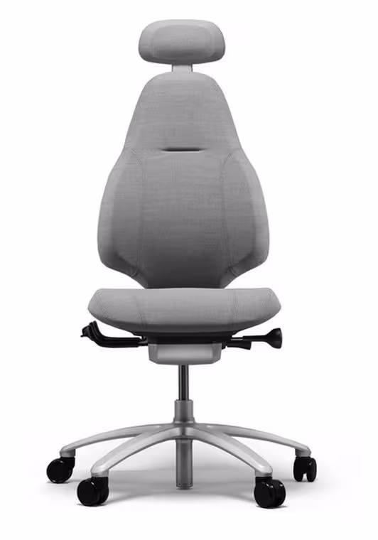 B&uuml;rostuhl RH Mereo 220 Silber mit hoher R&uuml;ckenlehne
