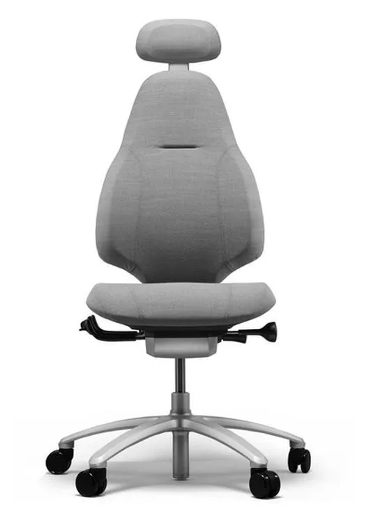 B&uuml;rostuhl RH Mereo 220 Silber mit hoher R&uuml;ckenlehne