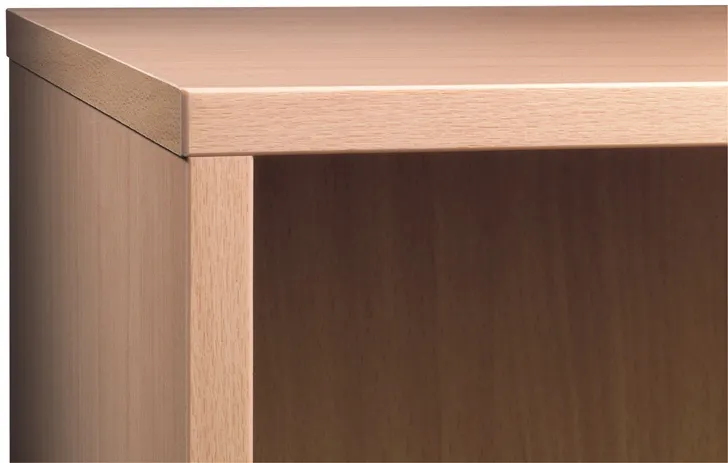 Otti OfficeLine Aktenschrank 3OH &ndash; kompakter B&uuml;ro Ordnerschrank mit Fl&uuml;gelt&uuml;ren