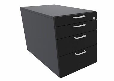 Korpus graphit / Dekofarbe Blenden schwarz