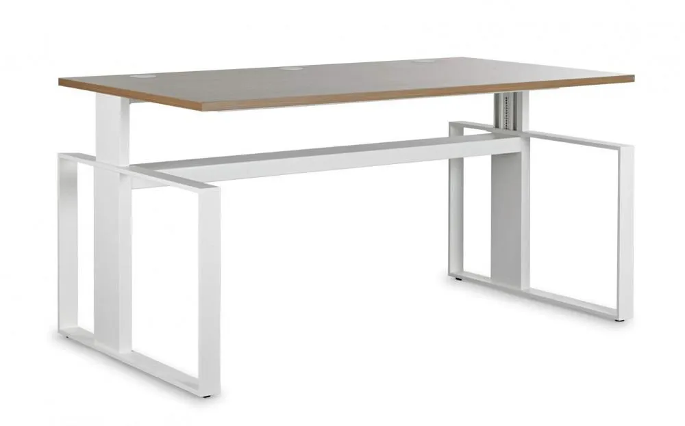 Sitz-Stehschreibtisch Leuwico iMOVE F h&ouml;henverstellbar