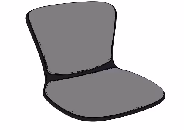 Kissenbezug für Barhocker Sedus se:spot stool - Sitzbezug für Barhocker Sedus se:spot stool