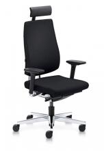 Sedus black dot mit hoher Rückenlehne und Kopfstütze