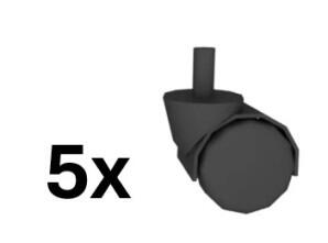 HAG Ersatzrollen für Bürostühle