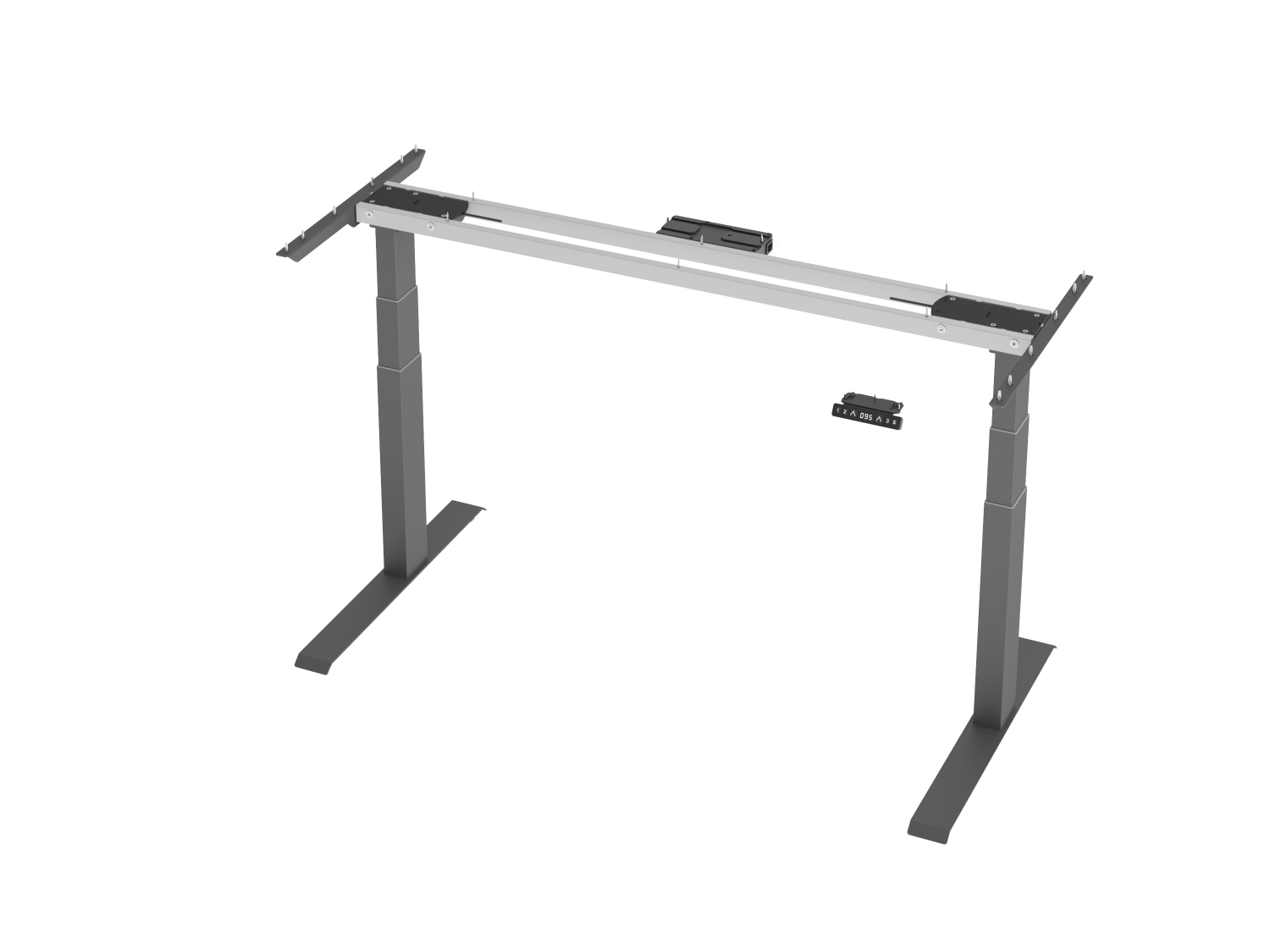 Elektrisch verstellbares Tischgestell ohne Platte