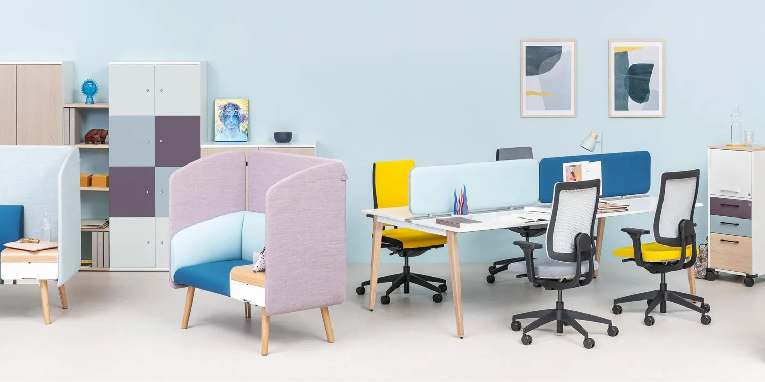 Bürostuhl Sedus black dot air, atmungsaktiv und ergonomisch mit 3D-Rücken - Sedus Black dot air Farbwelten