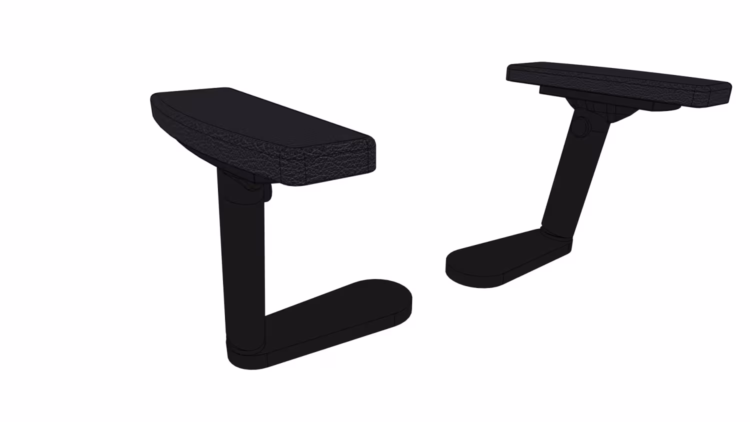 Sedus 3D -Armlehnennachr&uuml;stpaket mit Softtouchauflage f&uuml;r B&uuml;rostuhl early bird