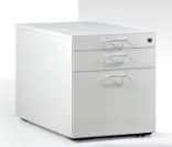 Rollcontainer Leuwico GARC1-1233 mit 1 Schub, Materialschale und Hängeauszug