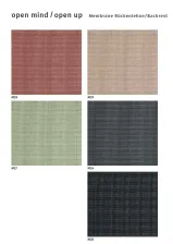 &Uuml;bersicht Membranr&uuml;cken Sedus open up