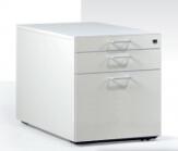 Rollcontainer Leuwico GARC1-1233 mit 1 Schub, Materialschale und Hängeauszug