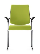 Besucherstuhl Sedus black dot, hoher Sitzkomfort durch eine breite Sitzfl&auml;che