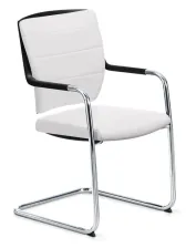 Freischwinger Sedus crossline - gestepptes R&uuml;ckenlehnenpolster nur bei Lederausf&uuml;hrung