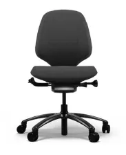 B&uuml;rostuhl RH Mereo 200 Schwarz mit mittlerer R&uuml;ckenlehne