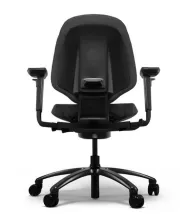 B&uuml;rostuhl RH Mereo 200 Schwarz mit mittlerer R&uuml;ckenlehne