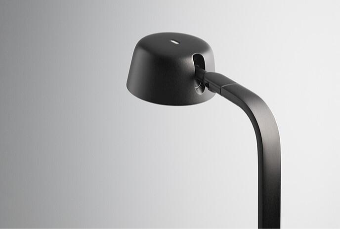 Tischleuchte Glamox motus mini schwarz