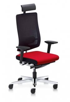 Sedus black dot net bd-122 Bürostuhl mit Netzrücken und Nackenstütze 7007 – ergonomisch &