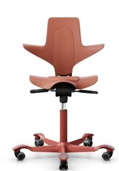 Bürostuhl HAG Capisco Puls 8010 mit Kisseneinsatz - leicht zu desinfizieren