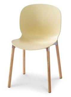 Besucherstuhl RBM Noor 6080 mit Holzbeinen