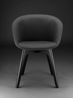 Besucherstuhl Sedus on spot cosy Holzausführung