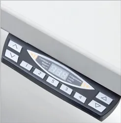 Sitz-Steh Schreibtisch Leuwico Spine