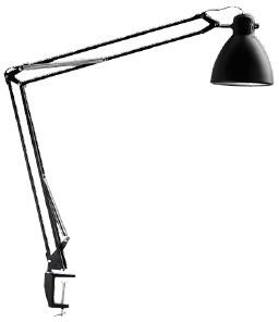Tischlampe Glamox L1 mit Klemmbefestigung