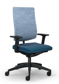Bürostuhl Sedus black dot air, atmungsaktiv und ergonomisch mit 3D-Rücken