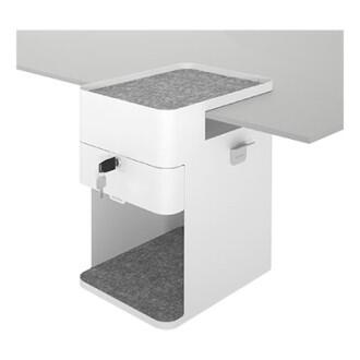 Dataflex Bento desktop locker Weiß