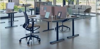 höhenverstellbarer Schreibtisch Sedus se:lab e-desk