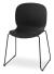 Besucherstuhl RBM Noor 6060 mit schwarzem Stahlgestell