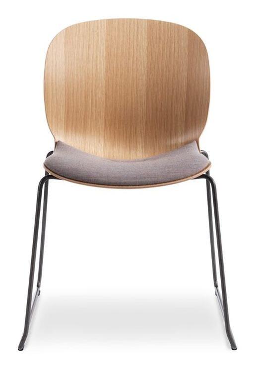 Besucherstuhl RBM Noor 6065S mit stahlgrauem Kufengestell