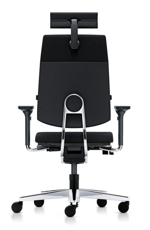 Rückansicht black dot mit Kopfstütze