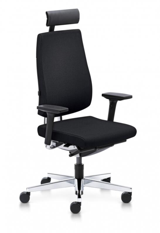 Sedus black dot mit hoher Rückenlehne und Kopfstütze