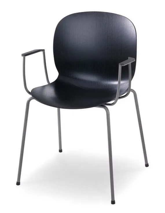 Besucherstuhl RBM Noor 6055 mit Furnierschale