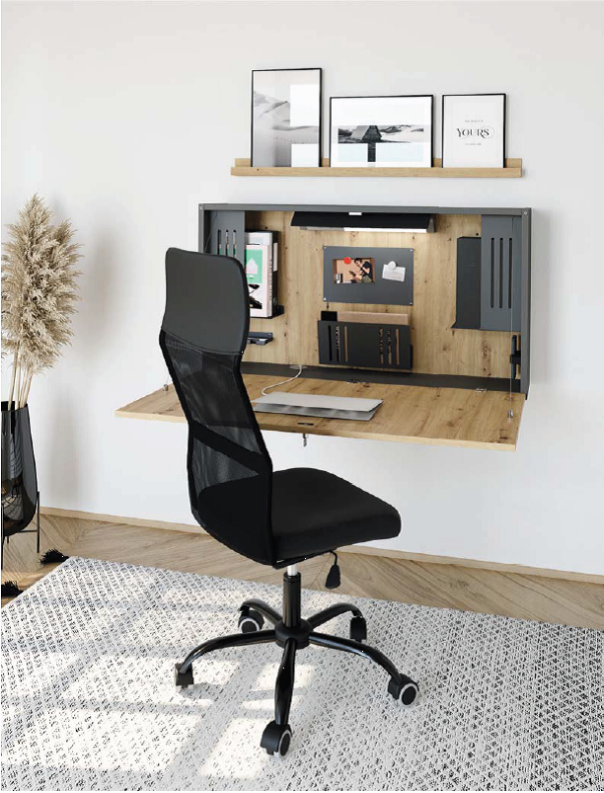 klappbarer Wandschreibtisch