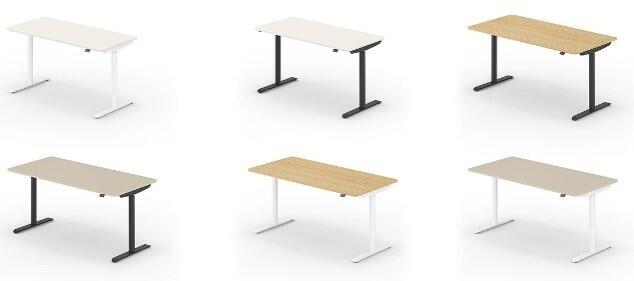 Sitz-Steh-Tisch Sedus se:lab e-desk