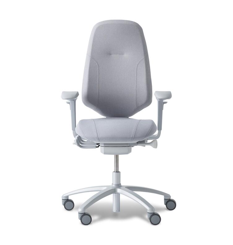 Bürostuhl RH Mereo 300 Silber Ausführung mit hoher Rückenlehne