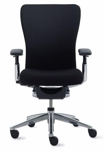 Bürostuhl HAWORTH Comforto 8970 mit Armauflagen und Rückenrahmen in der Farbe schwarz