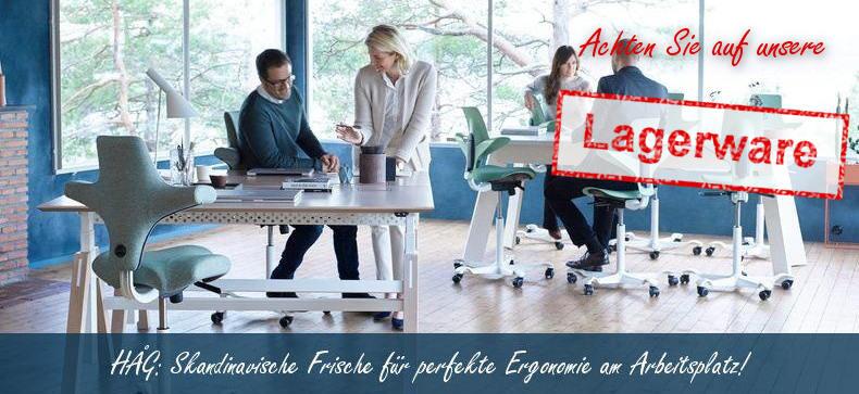 HAG Bürostühle - Skandinavisches Design für mehr Ergonomie im Büro