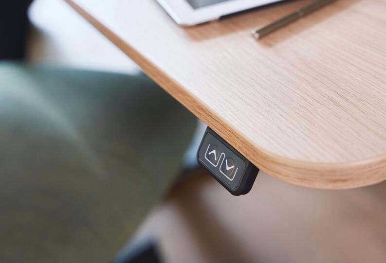 Homeoffice Schreibtisch Höhenverstellung mit Sensor-Abschaltschutz elektrisch