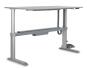 Sitz-Stehschreibtisch Leuwico GO2basic höhenverstellbar